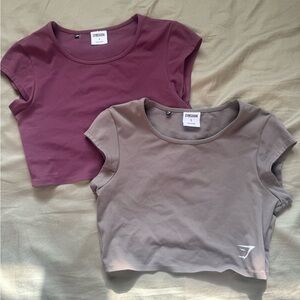 2 Gymshark shirts